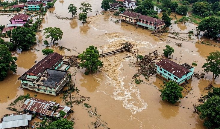 Flood in Tema